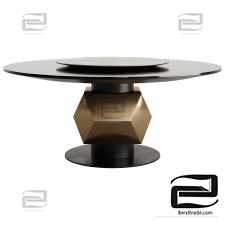TL-2920 Round Dining Table by Tonino Lamborghini