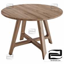 Surly Round Dining Table by Chris Salomone