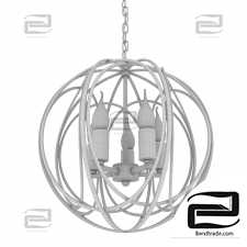 Modern Cage Chandelier