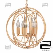 Modern Cage Chandelier