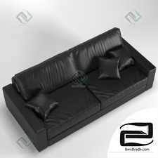 Leather Sofa 3D Model id 8767