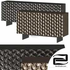 Curbstones, dressers Cattelan Italia Lavander