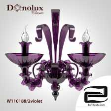 Donolux W110188/2violet wall lamp