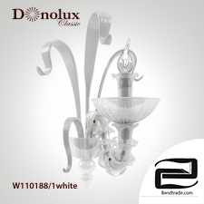 Donolux W110188/1white wall lamp