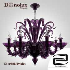 Donolux S110188/8violet chandelier