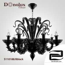 Donolux S110188/8black chandelier