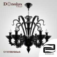 Donolux S110188/6black chandelier