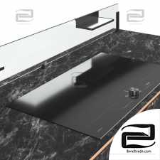 Kitchen Island Valcucine Artematica Soft Outline