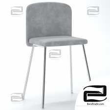 Modern velvet chair