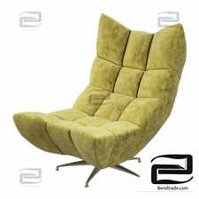 Stylish modern Cloud 7 armchair by Bretz