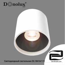 LED lamp DL18416/11WW-R White/Black