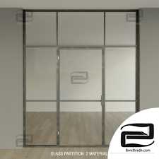 Glass partition