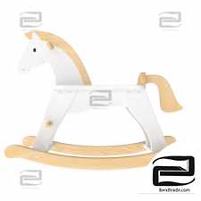 Tender leaf Lucky Rocking Horse toy toy