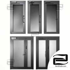 Fire fighting doors