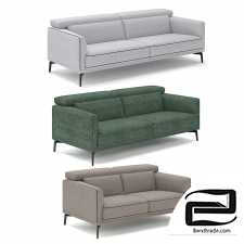 KINGSTON Belgian sofa 3D Model id 8982