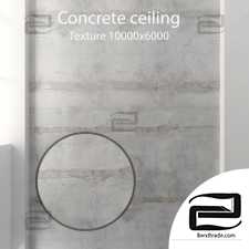 Concrete ceiling
