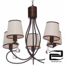 Hanging chandelier Vele Luce Giordino VL1586L05