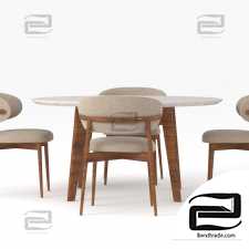 Oleandro table chair