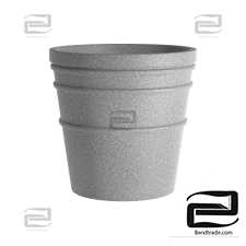 Teana concrete flowerpot - Flowerpot Teana