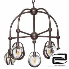 Hanging chandelier Vele Luce Sambuco VL1222L05