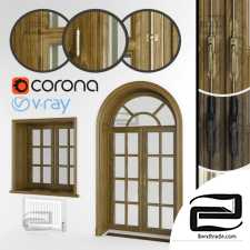Classic euro window and arched door windows