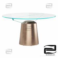 Spike Round Dining Table By Midj