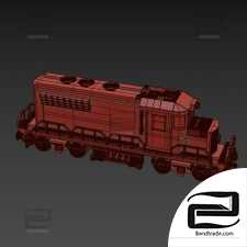 Train Lego Locomotive 80052