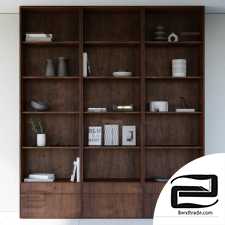 Bookcase and Rack 01