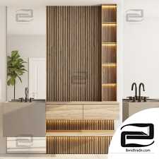 Bathroom furniture by Fauset Omnires Y set 17