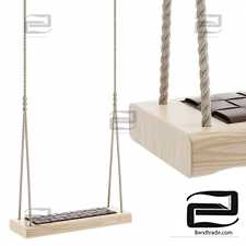 Rope hanging chair 54