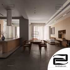  The interior of a penthouse in Vietnam