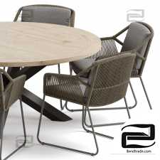 4so Outdoor Dining Chair Accor Table Louvre