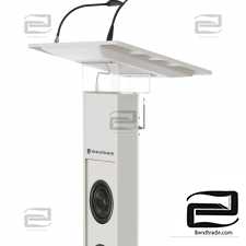 lectern amplifier conference tribune microphone stand