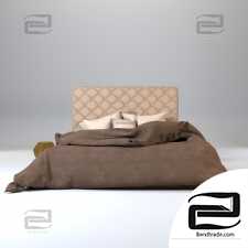 M bed leather