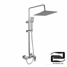 A17702 shower set with mixer