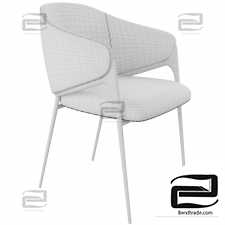 Scandinavian style dining chair Sillones modernos para sala