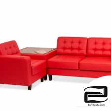 Cosmo sofa 3-seater corner