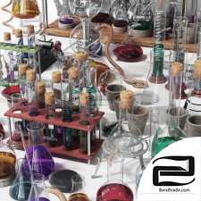 Chemistry dishes n4 / Laboratory chemical dishes No. 4