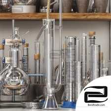 Chemistry dishes n3 / Laboratory chemical dishes No. 3