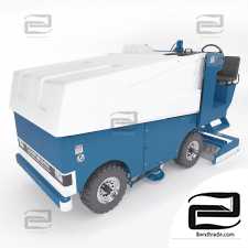 Ice harvester Zamboni