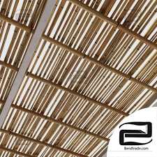 Bamboo branch decor Ceiling n21 / Bamboo branch ceiling decor No.21