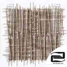 Bamboo ceiling long cage