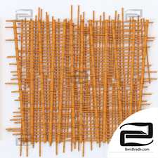 Bamboo ceiling long cage