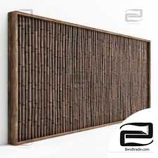 Bamboo decor Big frame