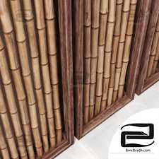 Bamboo decor small frame