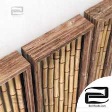 Bamboo decor small frame