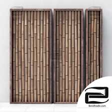 Bamboo decor small frame