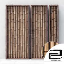 Bamboo decor small frame