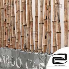 Bamboo decor text fundament