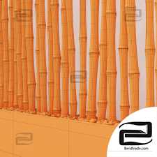 Bamboo decor text fundament